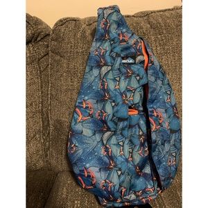 Kavu one shoulder backpack worn only a few times
